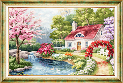 Вышивка ЛП-069 Цветочный уголок Вышивка ЛП-069 Цветочный уголок